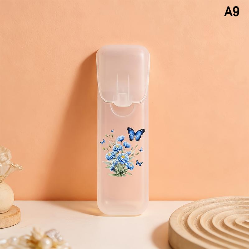 Portable Travel Mini Toothpick Dental Floss Storage Box Cotton Swabs Box Multi-Purpose Perfect For Home Kitchen Table Daily Use