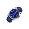 Casio STANDARD Series Retro Sports Trend Business Quartz Movement Leather Strap Japanese and Korean Watch Men's Watch Blue Dial MTP-V004L-2BUDF