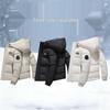 2025 Men's Winter White Duck Down Hooded Jacket - Thick, Windproof, Waterproof, Warm Outdoor Coat