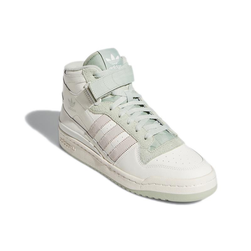 Adidas Originals Forum Mid Shoes 'White Green' Sneakers H01944