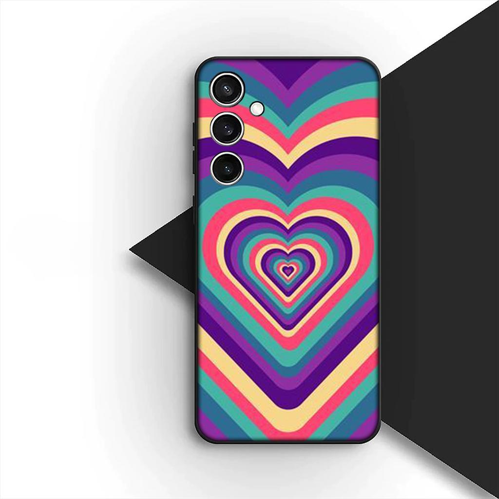 Star Dark Red Heart Love Blue Silicone Cover for Apple iPhone 17 12 13 Pro Max Mini ProMax 7 + 8 Plus Air 8+ Coque Phone Case