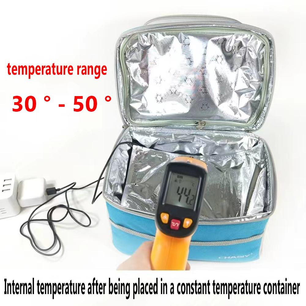 Car Refrigerator Bag Heating Plate 5V Portable USB Heating Plate, Used for Food Heater Lunch Box, Used for Electrically Heating