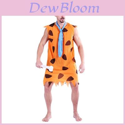 Adult Men's Yellow Spotted Yeti Costume Perfect For Halloween Cosplay Stage Performance