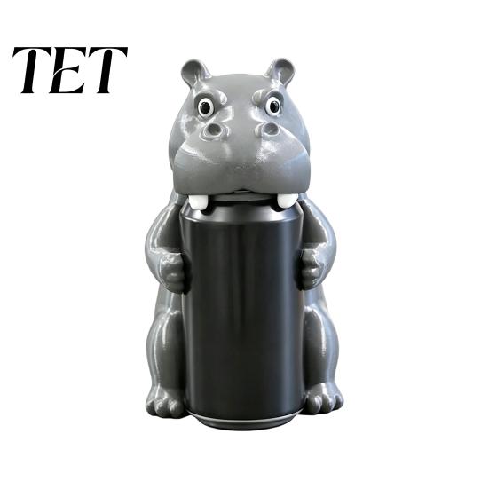 Eco Friendly Can Seal Reusable Animal Soda Lids for 375ml Standard Cans, 3D Printed Frog Dinosaur Fitment Shark Beverage Toppers Dust Protection