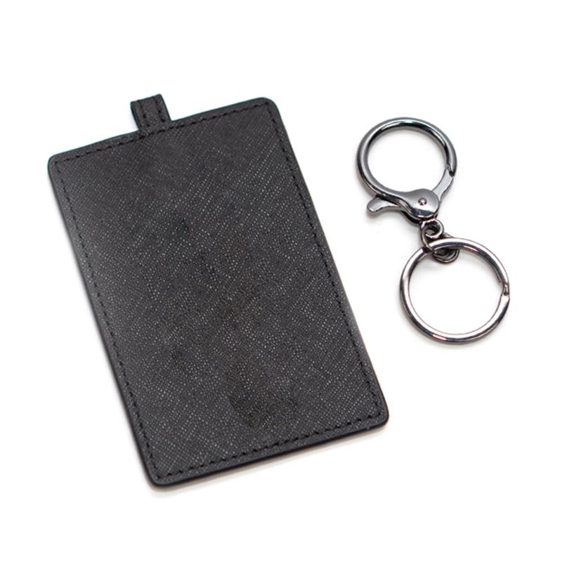 Für Schlüssel-Schutzhülle Kartenetui Modische Kratzfeste Ledertasche
