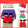 Plush Cotton Christmas Hat Elf Pant Santa Cap Decor