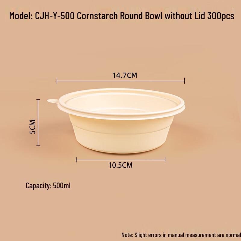 

Disposable Round Plastic Serving Bowl
