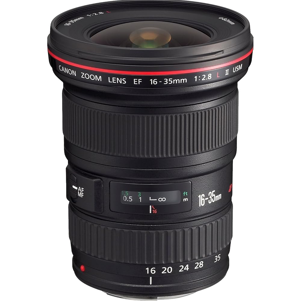 

Canon wide angle zoom lens EF16-35mm F2.8L II USM full size compatible