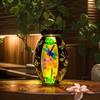 VEWOGARDEN Dragonfly Solar Lanterns Outdoor Waterproof Hanging Solar Lantern Decorative Outdoor LED Lantern Lights for Patio Yard Table Garden Decor