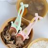 1/2Pcs Ugly Big Mouth Frog Ceramic Spoon Long Leg Frog Spoon