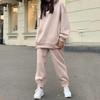 2 Pieces Women Tracksuit Outfits Jogging Sweatsuit Sweatpants Set