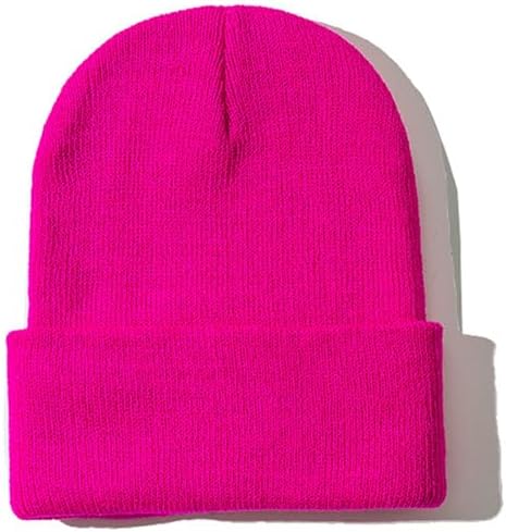 Rosoz Unisex Winter Beanie Cuffed Knit Skull Cap for Men and Women