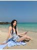 Korean-Inspired Conservative One-Piece Swimsuit with Slimming Cake Skirt - Elegant, Pure Desire Style for Women