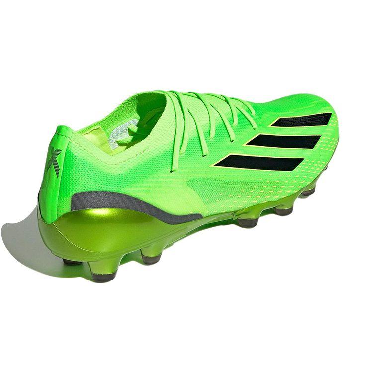 adidas X Speedportal 1 Runde Zehenpartie Schnürschuhe AG HG Kunstrasen Stoff Rutschfest Leicht Fußballschuhe Herren Fußballschuhe Grün GW8437