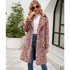 Fashion Casual Square Collar Long Coat Autumn and Winter