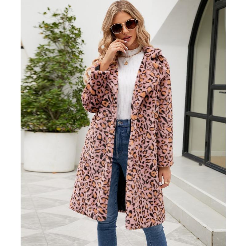 Fashion Casual Square Collar Long Coat Autumn and Winter