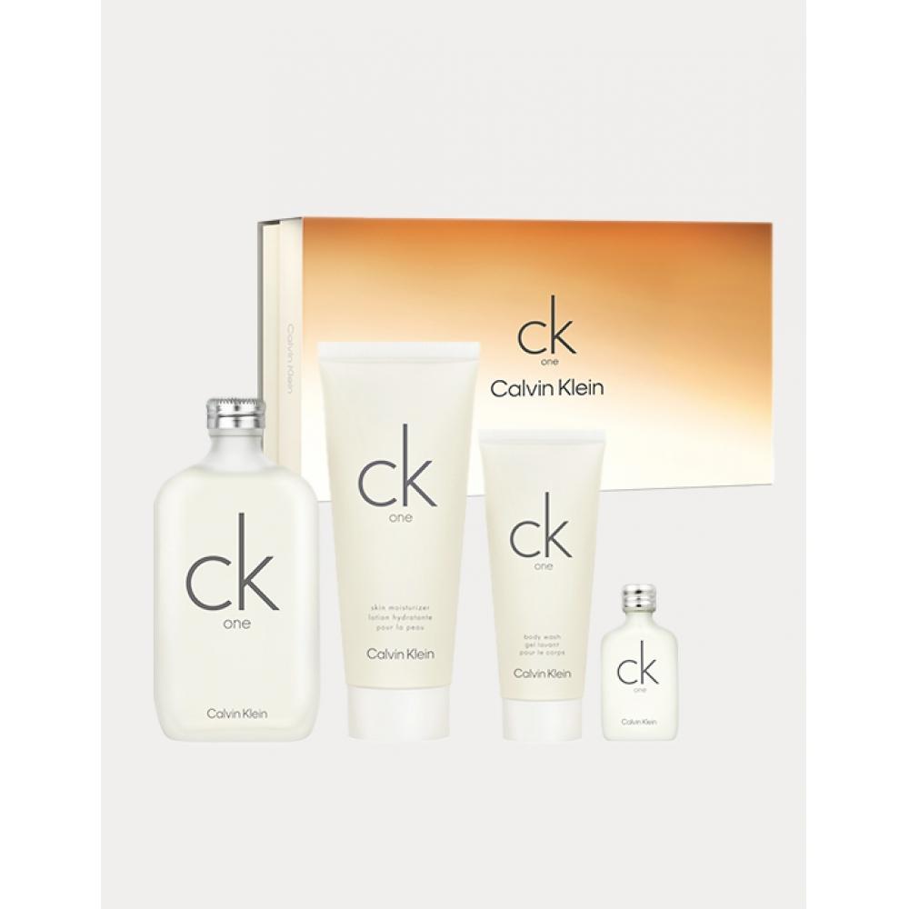 Calvin Klein Ck One Ck1 Edt 200ml Set  Edt200ml+bl200ml+sg100ml+Edt15ml