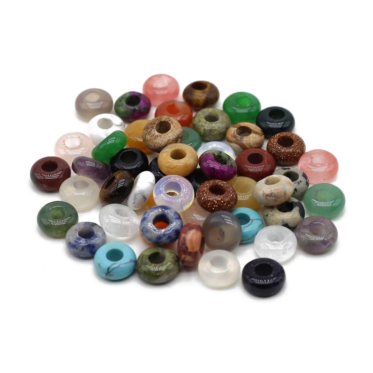 

5 шт./упак. бусины для счет 5x10 мм, натуральный красный агат, тигровый глаз, аметисты, розовый кварц, бусины для изготовления ювелирных изделий, ожерелья, браслета своими руками 5x10mm-20pcs