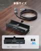ORICO Hub Clamp Type 5 Ports Card x 5Gbps High Speed Transfer with Power Port Bus Powered Compatible with 1m Cable Aluminum PC Peripherals Compatible