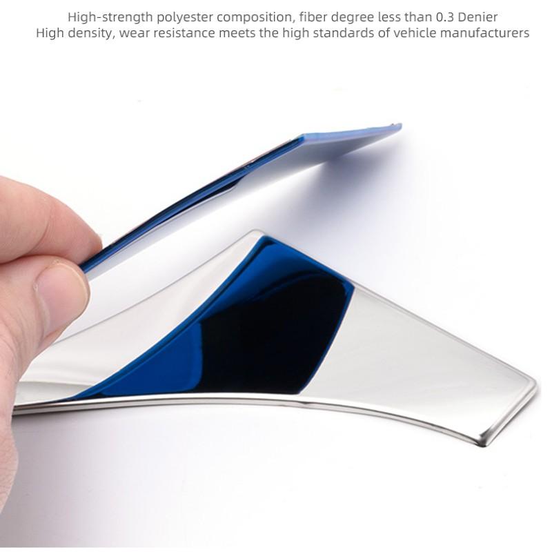 For Toyota Camry 70 XV70 2018~2026 Hybrid Car Rearview Mirror Frame Bright Bar Anti-scratch Protect Strip Decoration Accessories