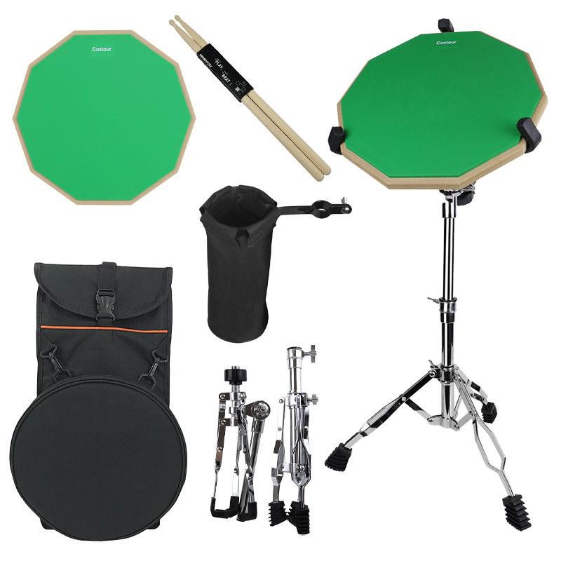 Beginner 12-inch Practice Drum Pad Set