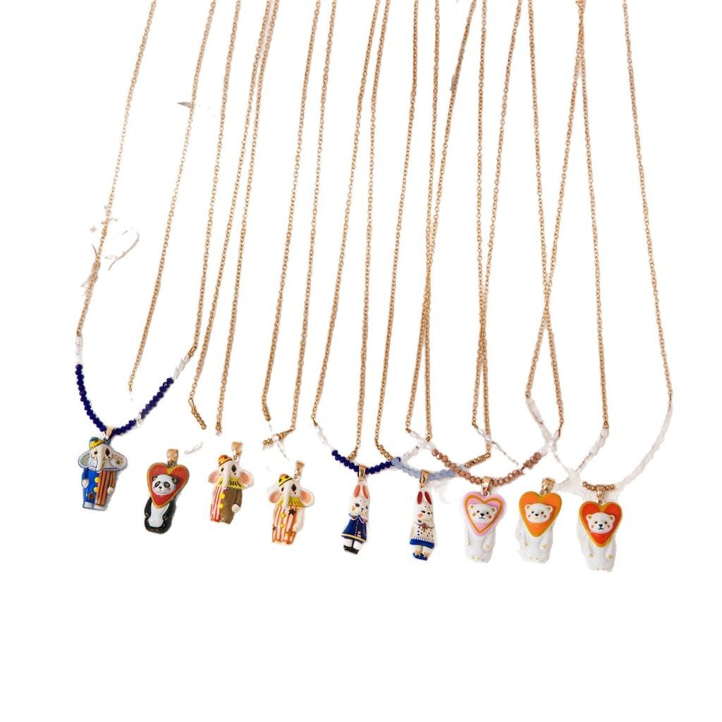 Animal Shape Pendant Necklace With Vintage Copper Material For Daily Casual Wear