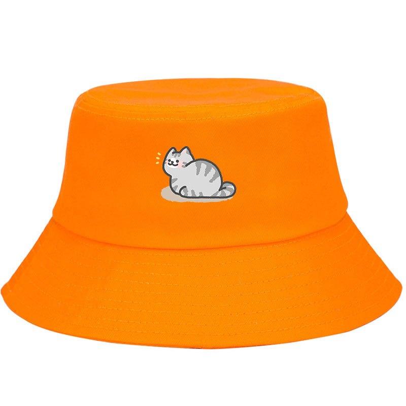Unisex Fashionable and Versatile American Style Bucket Hats with Cute Animal Prints Adjustable Lightweight and Comfortable