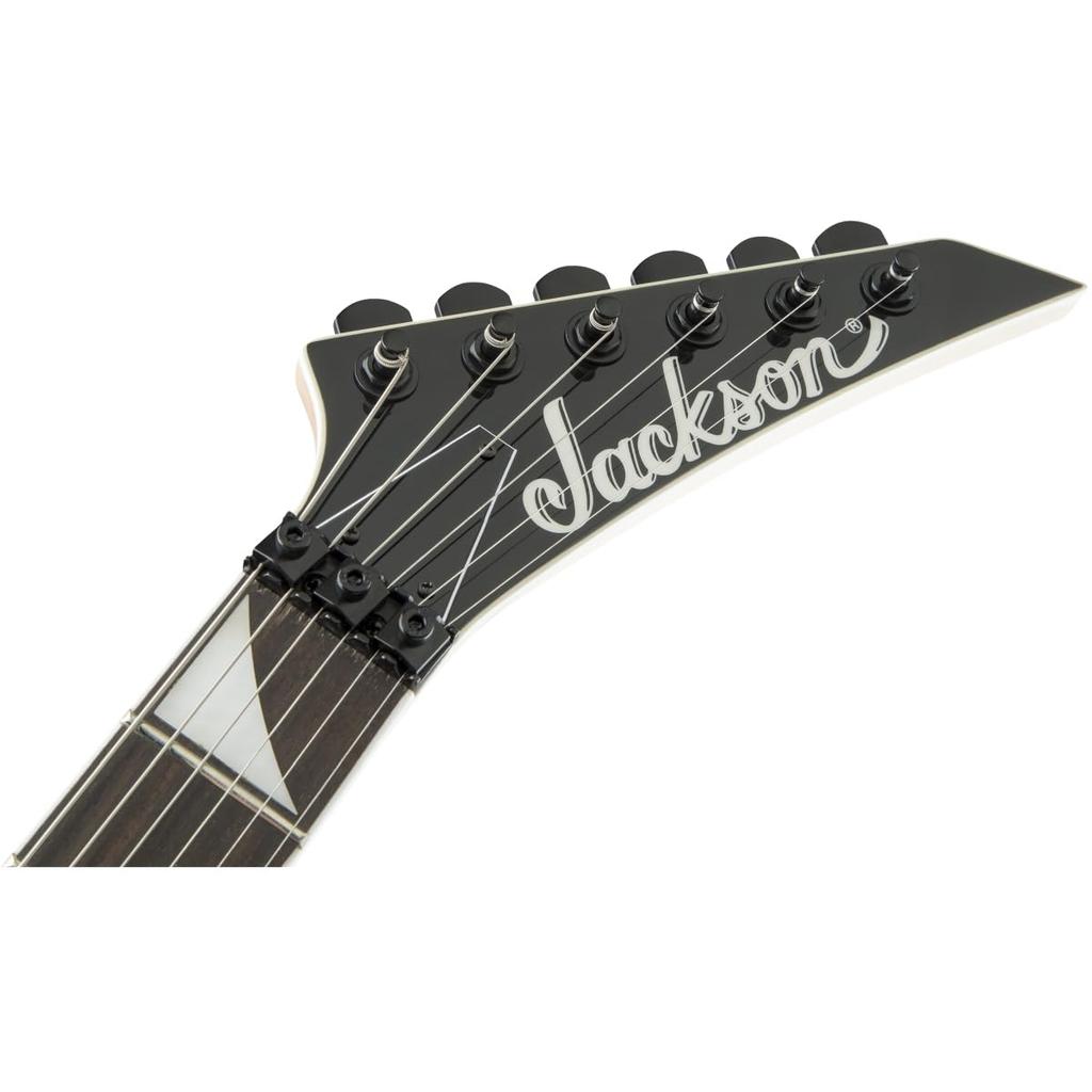 Series Rhoads JS32 Amaranth Fingerboard Black with White Bevels Jackson/JS