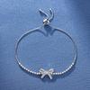 Elegant Zircon Bow Bracelet - Fairy Style 2025 Fashion OL Hand Rope
