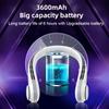 Usb Wearable Cooling Mini Personal Necklace Rechargeable Neckband Bladeless Hanging Potable Neck Fan