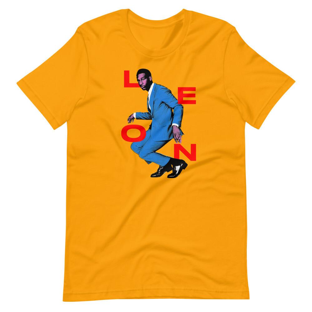 Leon Bridges Music Star Heavy Cotton Yellow All Size T Shirt CM348