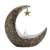Mond- und Stern-Kerzenhalter, arabischer Kerzenständer, moderner romantischer Kerzenständer, Mittelpunkt des Esstischs, Ornamente, Festival-Wohnkultur