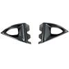2pcs Carbon Fiber Car Front Fog Light Cover Trims for Nissan Rogue 2021-2022 Auto Protector Accessories