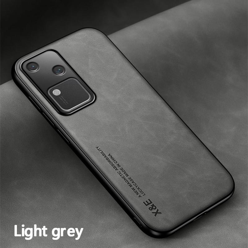 Shockproof Case for VIVO V30 Pro V29 V29e Protective Cover Car Magnetic Holder Phone Textured Business Full Protection Cover