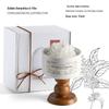 Premium Camellia Scented Candle Gift Set - Soy Wax Wedding Decoration, Birthday & Party Favor.