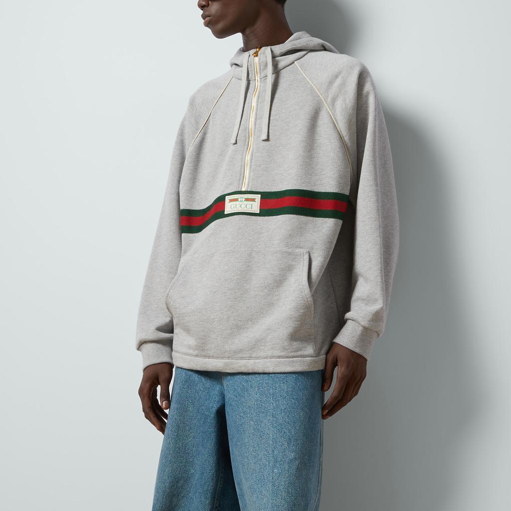 GUCCI SS24 Sweatshirt Men's Gray 645320-XJF63-1148