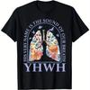 Floral Lungs YHWH Breath Religious Christian Graphic Tee Casual Cotton TShirt