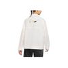 Nike Logo Print Woven Jacket Long Sleeve Women Jacket Phantom White DM6204-030