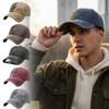 Sunday Foreve Embroidered Leopard Patchwork Baseball Cap Distressed Hip Hop Peaked Cap Washed Cotton Sunscreen Trucker Hat
