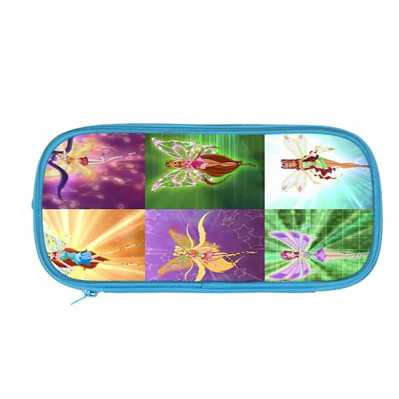 Winx Club Pencil Case Double Layer Storage Organizer For Students And Kids