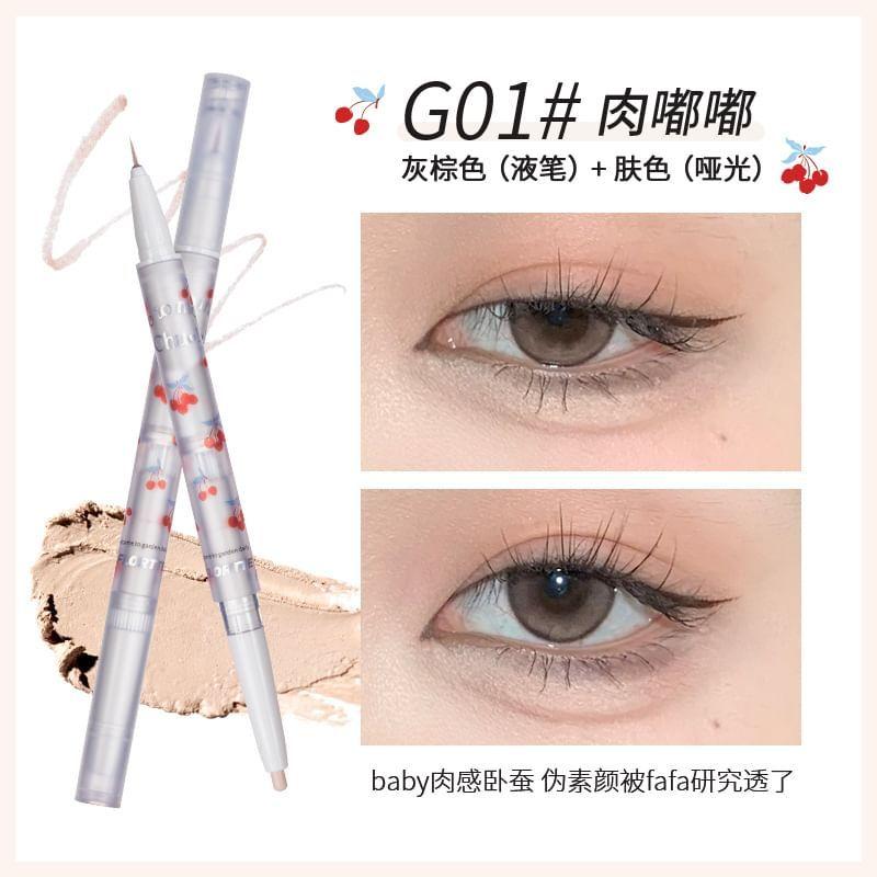 FLORTTE - 2-in-1 Eyeliner - 4 Farben (G01-4)