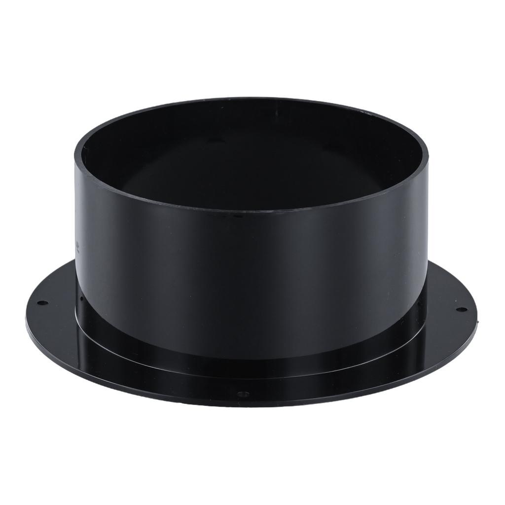 ABS Pipe Connector Round Flange Ventilation Connector For HVAC Duct  Exhaust Fan Kitchen Bathroom Airflow