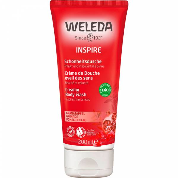 Weleda Inspire Beauty Pomegranate Shower Cream 200ml