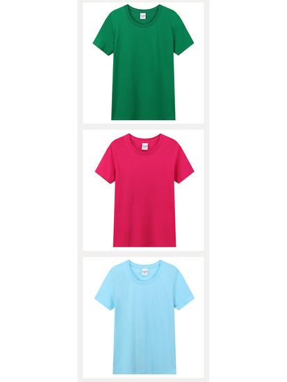 Custom Embroidered Summer Youth Round Neck Shirt - Short Sleeve Corporate Workwear