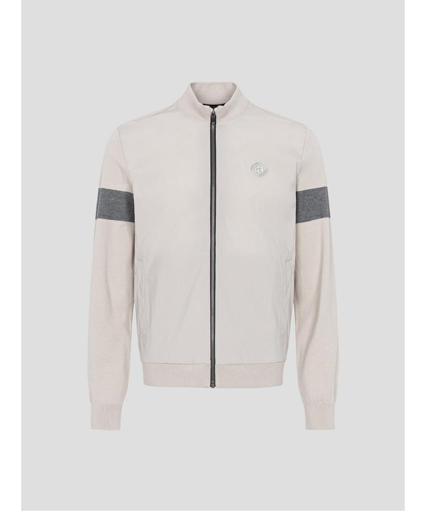 Beanpole Golf [B_Under] Men'S Hybrid Zip-Up Beige