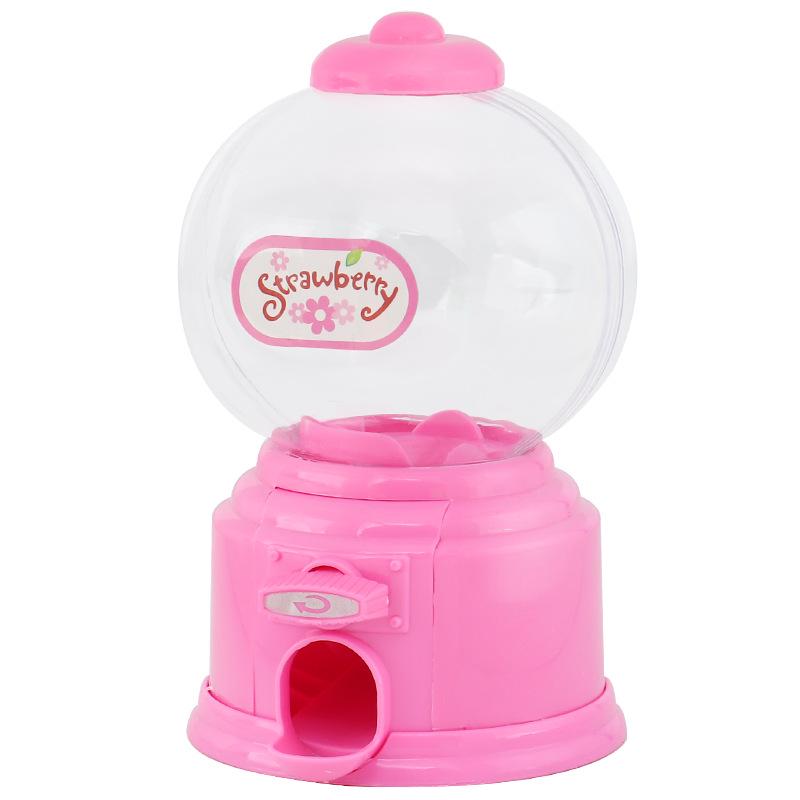 Kore Tarzı Mini Sakız Otomatı Şeker Kutusu Düğünler ve Çocuklar İçin Hediye - Şeker Saklama Oyuncak ve Kumbarası