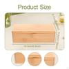 Bamboo Sunglasses Storage Box Dustproof Practical Eyeglasses Organizer for Store