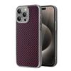New Applicable Iphone15 Electroplated Carbon Fiber Mobile Phone Case Apple 15ProMax Lens Film Anti-drop Protective Case