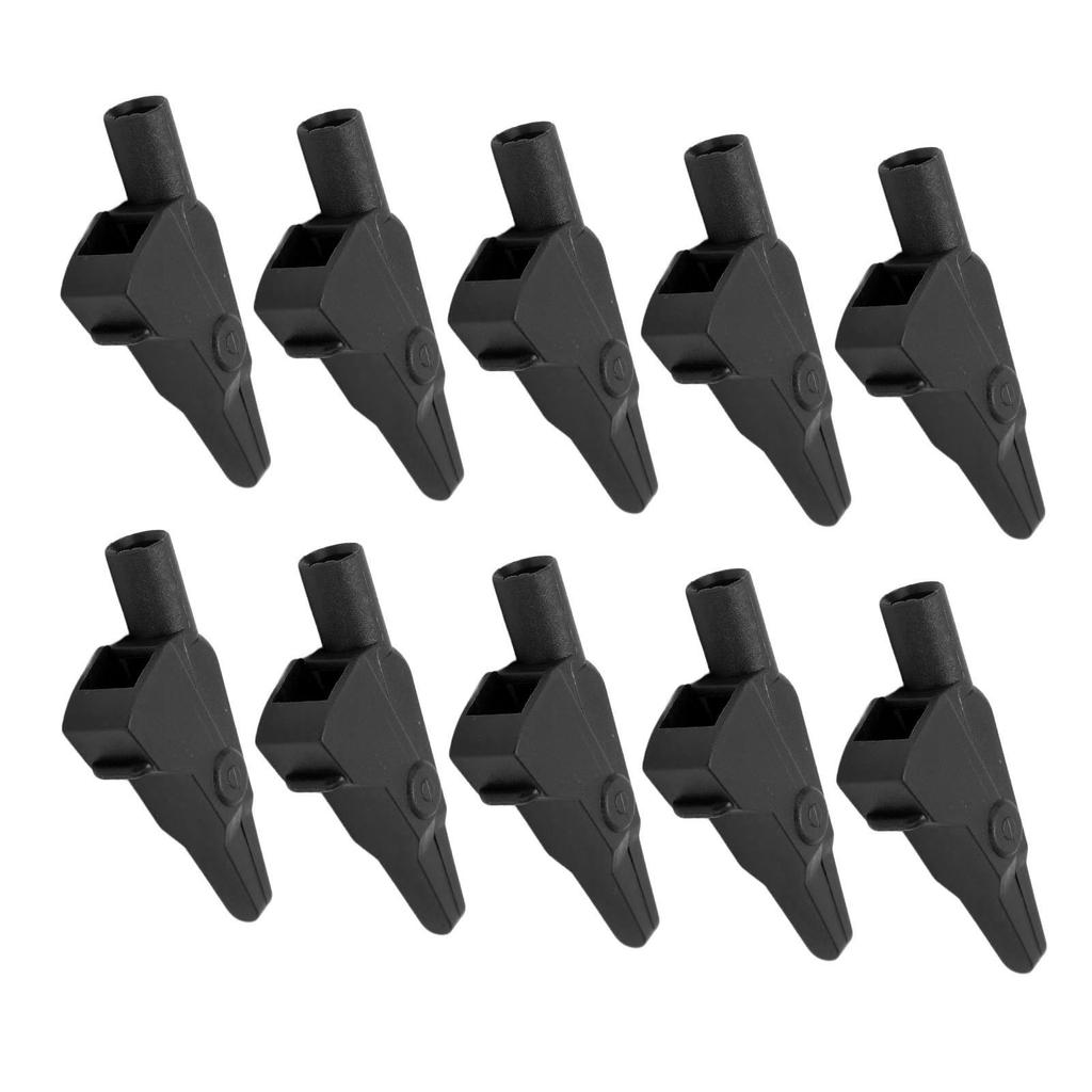 10Pcs J.60032 Banana Test Clip Fully Enclosed Electrical Test Clips with 4mm Jack for Electronic InstrumentsBlack
