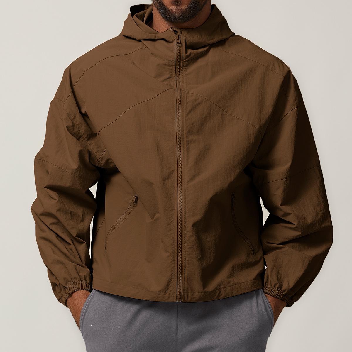 Men S Hooded Windproof Outdoor Hiking